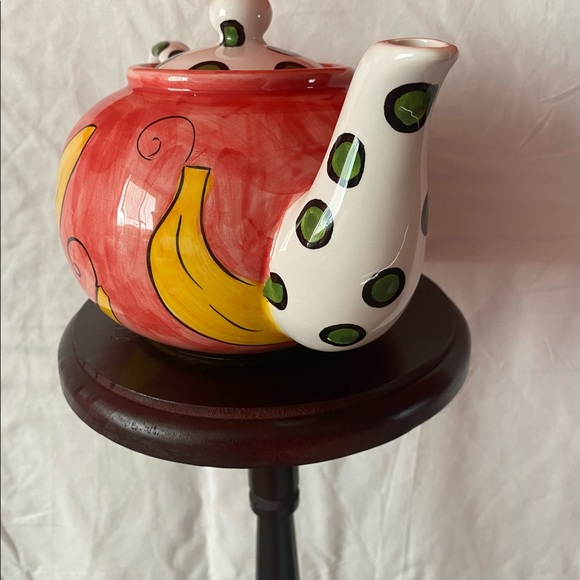MILSON & LOUIS HAND PAINTED TEAPOT - Picture 4 of 6